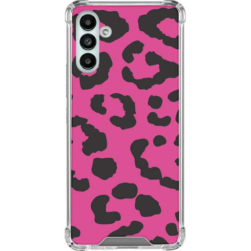 Rosy Leopard Galaxy A13 5G Clear Case