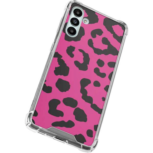 Rosy Leopard Galaxy A13 5G Clear Case