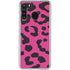 Rosy Leopard Galaxy A21 Clear Case