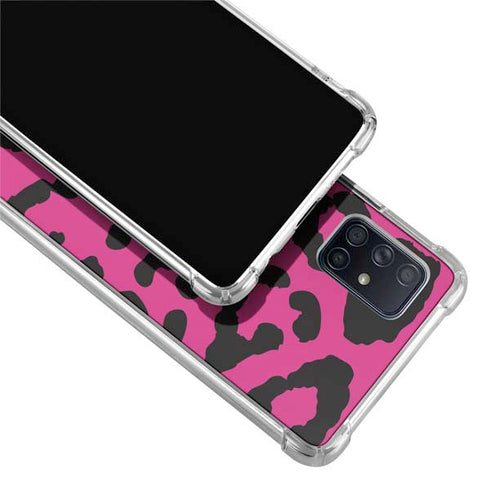 Rosy Leopard Galaxy A51 5G Clear Case