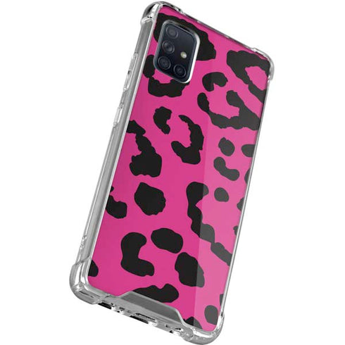 Rosy Leopard Galaxy A51 5G Clear Case