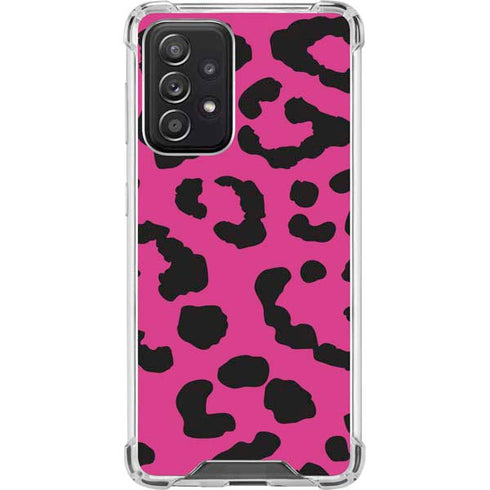 Rosy Leopard Galaxy A52 5G Clear Case