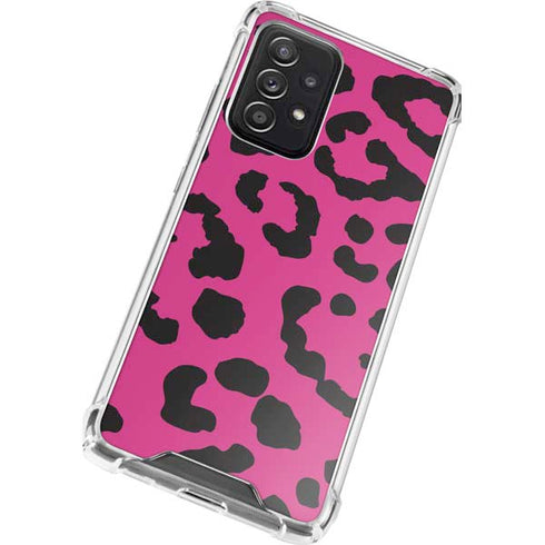 Rosy Leopard Galaxy A52 5G Clear Case