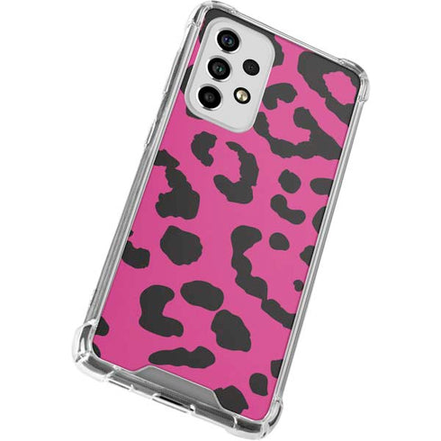 Rosy Leopard Galaxy A53 5G Clear Case
