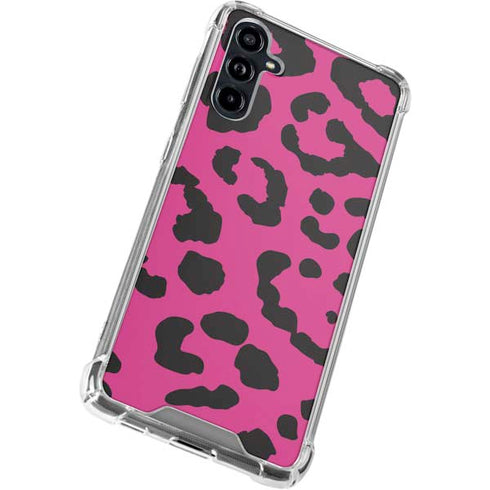 Rosy Leopard Galaxy A54 5G Clear Case
