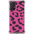 Rosy Leopard Galaxy A72 5G Clear Case