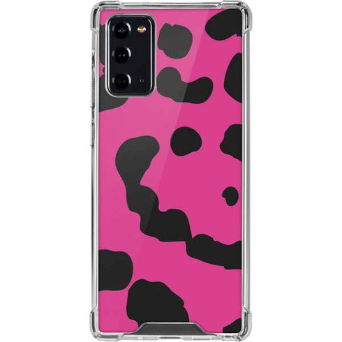 Rosy Leopard Galaxy Note20 5G Clear Case
