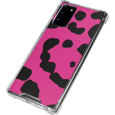 Rosy Leopard Galaxy Note20 5G Clear Case