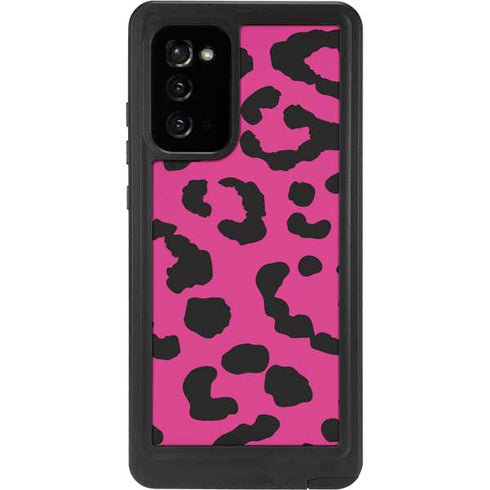 Rosy Leopard Galaxy Note20 5G Waterproof Case