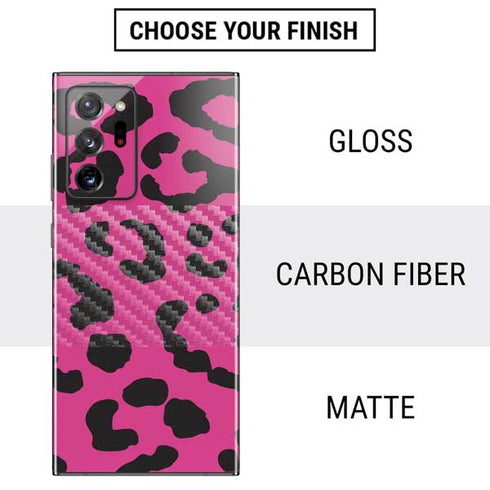 Rosy Leopard Galaxy Note20 Ultra 5G Skin
