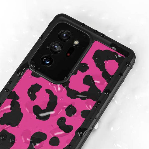 Rosy Leopard Galaxy Note20 Ultra 5G Waterproof Case