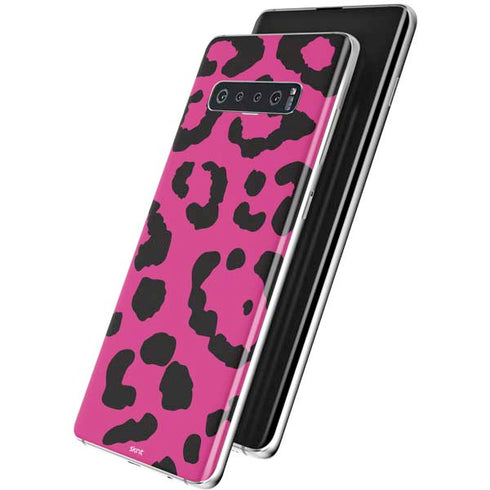 Rosy Leopard Galaxy S10 Skin