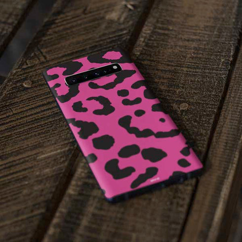 Rosy Leopard Galaxy S10 Skin
