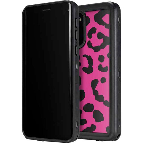 Rosy Leopard Galaxy S20 Plus Waterproof Case