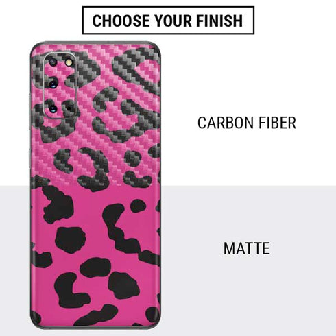Rosy Leopard Galaxy S20 Skin