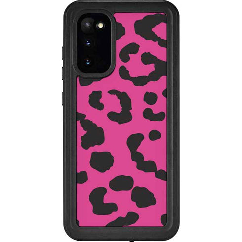 Rosy Leopard Galaxy S20 Waterproof Case