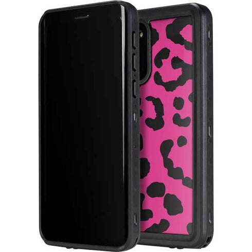 Rosy Leopard Galaxy S20 Waterproof Case
