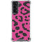Rosy Leopard Galaxy S21 5G Clear Case