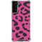 Rosy Leopard Galaxy S21 FE Clear Case