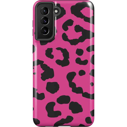 Rosy Leopard Galaxy S21 FE Pro Case