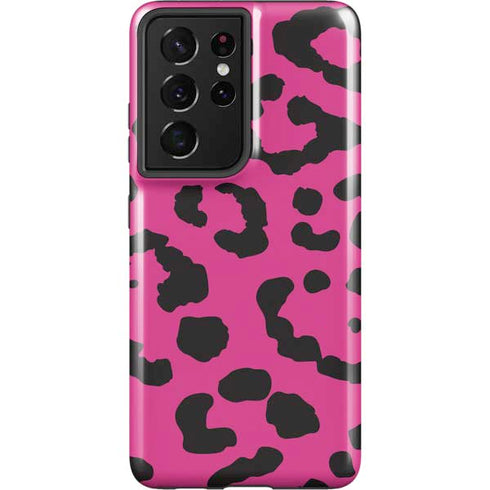 Rosy Leopard Galaxy S21 Ultra 5G Pro Case