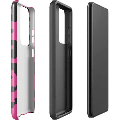 Rosy Leopard Galaxy S21 Ultra 5G Pro Case