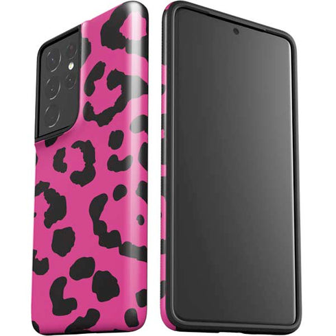 Rosy Leopard Galaxy S21 Ultra 5G Pro Case