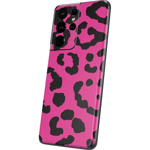 Rosy Leopard Galaxy S21 Ultra 5G Skin