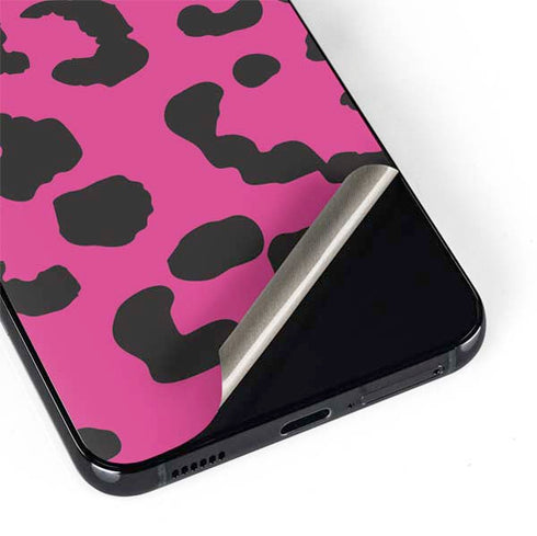 Rosy Leopard Galaxy S22 Plus Skin