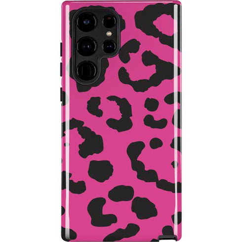 Rosy Leopard Galaxy S22 Ultra Pro Case