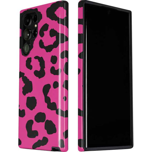 Rosy Leopard Galaxy S22 Ultra Pro Case
