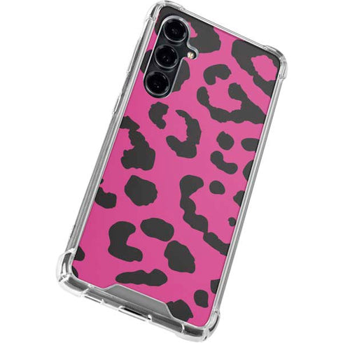 Rosy Leopard Galaxy S23 FE Clear Case