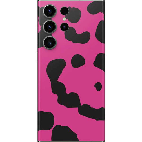 Rosy Leopard Galaxy S23 Ultra Skin