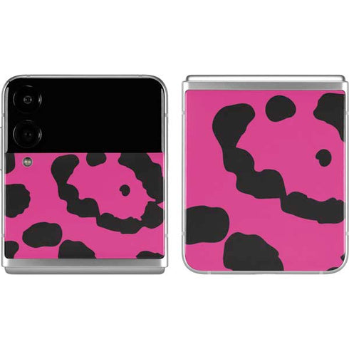 Rosy Leopard Galaxy Z Flip4 5G Skin