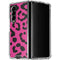 Rosy Leopard Galaxy Z Fold4 5G Clear Case