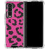 Rosy Leopard Galaxy Z Fold4 5G Clear Case
