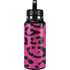 Rosy Leopard Hydro Flask 32oz Wide Mouth Skin