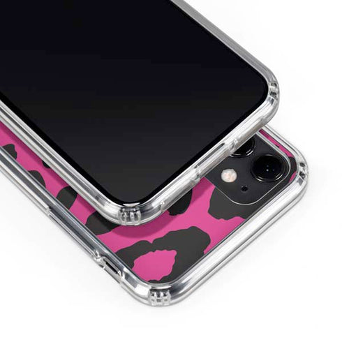 Rosy Leopard iPhone 11 Clear Case