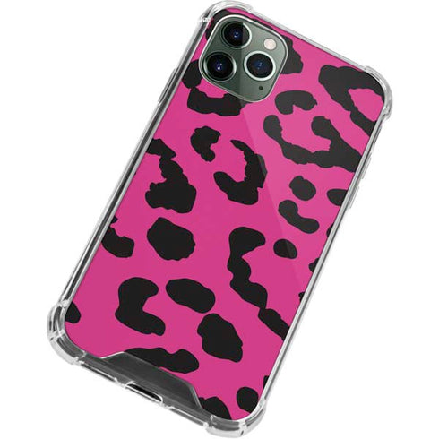 Rosy Leopard iPhone 11 Pro Max Clear Case