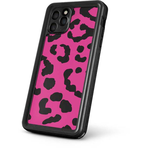 Rosy Leopard iPhone 11 Pro Waterproof Case