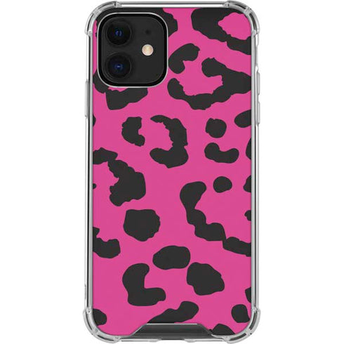 Rosy Leopard iPhone 12 Mini Clear Case