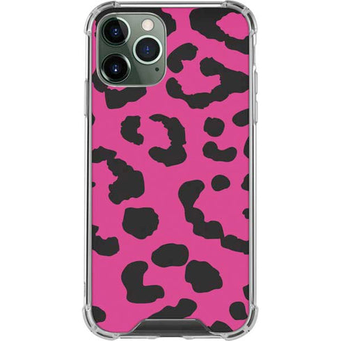 Rosy Leopard iPhone 12 Pro Clear Case
