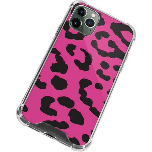 Rosy Leopard iPhone 12 Pro Clear Case