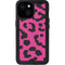 Rosy Leopard iPhone 13 Mini Waterproof Case