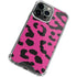 Rosy Leopard iPhone 13 Pro Clear Case