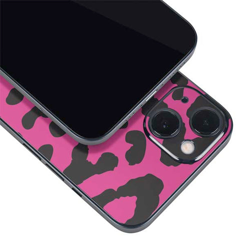 Rosy Leopard iPhone 14 Plus Skin