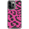 Rosy Leopard iPhone 15 Pro Clear Case