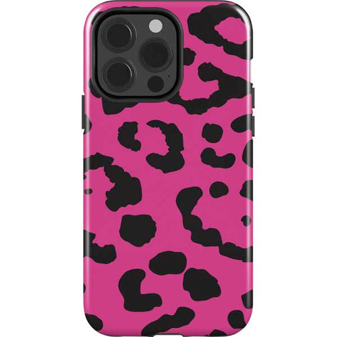 Rosy Leopard iPhone 15 Pro Impact Case