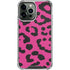 Rosy Leopard iPhone 14 Pro Max Clear Case