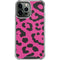 Rosy Leopard iPhone 15 Pro Max Clear Case